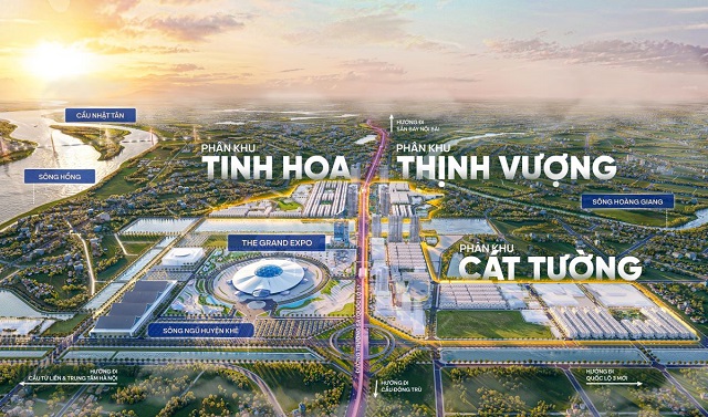 choang ngop voi ban song tau sac xanh cua vinhomes global gate 2